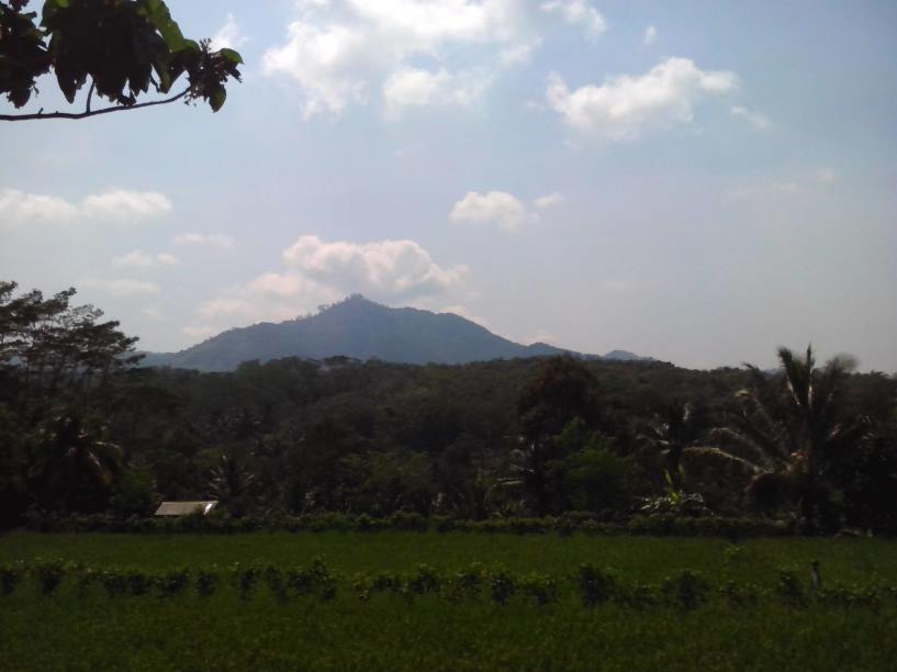 جبل بونشاك في اندونيسيا 